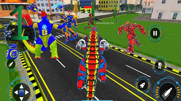 Godzilla robot Transforme car - All Levels Gameplay Android games, iOS walkthrough part 1 tutorial