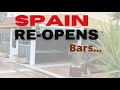 Costa Blanca Lockdown Over - Bars to open 😍