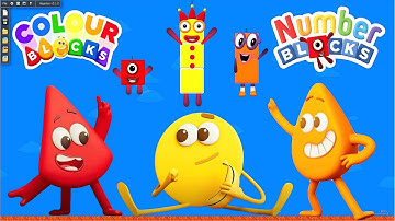 New Fan-Made Numberblock & ColourBlocks Lava Escape! Algodoo ASMR Challenge