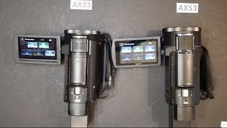 Review: Sony Handycam AX53 4K camcorder; comparison w/ AX33, & sample videos