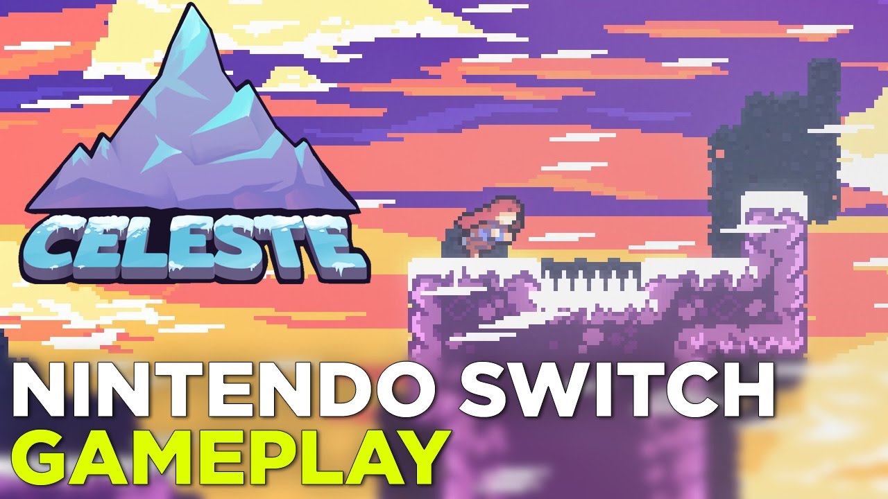 CELESTE Nintendo Switch Gameplay: Hard Mode (Forsaken City + Old