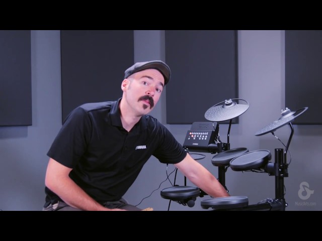 Yamaha DTX430K Electronic Drum Set - YouTube