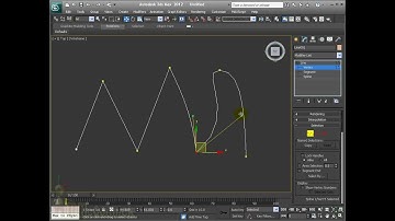 Creating and Modifying Editable Splines and Vertex Types - 3DSMax2012