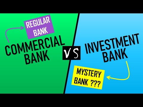 Video: Unterschied Zwischen Banking Und Investment Banking
