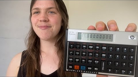 How to Clear the Entire Calculator HP12c Financial Calculator