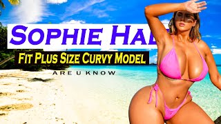 Sophie Hall 2024 ✅ Plus Size Model | Curvy Model | Update Wiki Facts & Biography