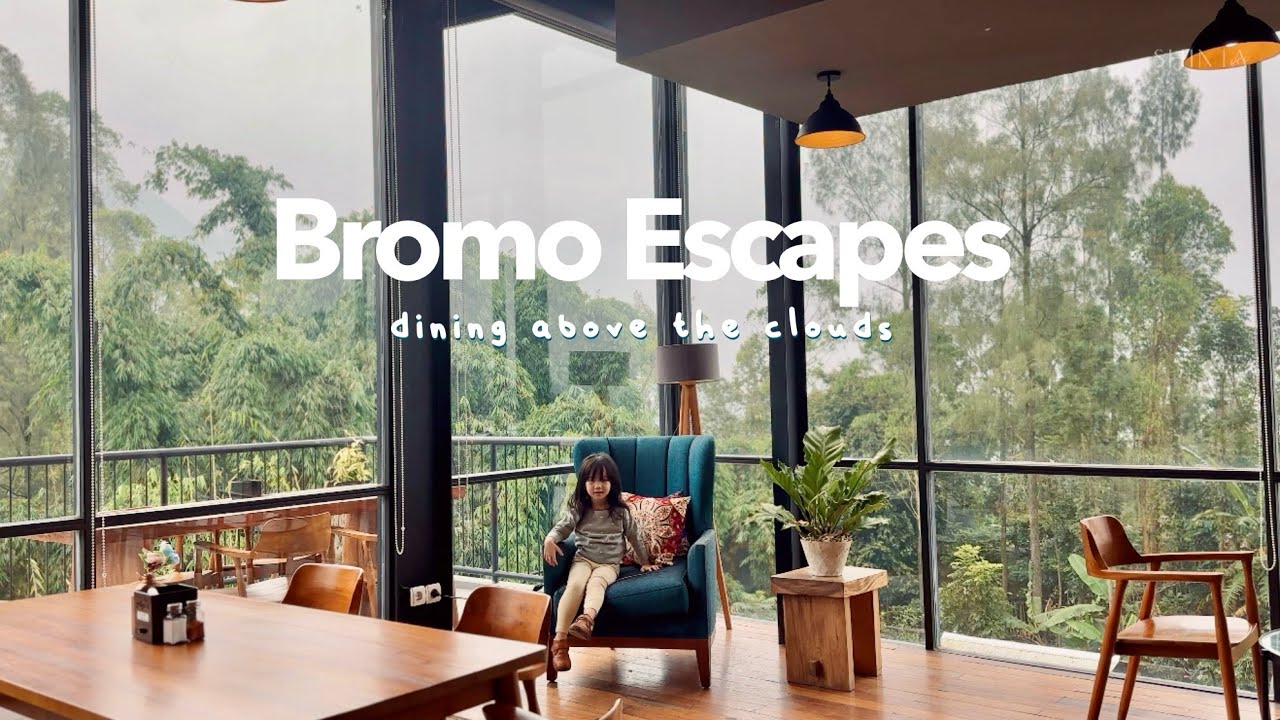 Bromo Escapes: dining above the clouds | Dining Tour Vlog