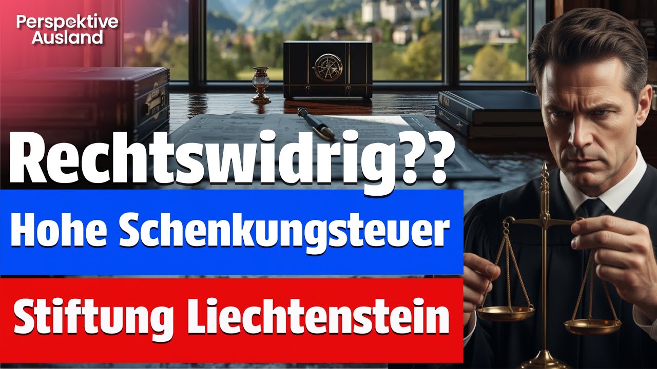 Stiftung Liechtenstein: Höhere Schenkungsteuer rechtswidrig (EuGH-Vorlage)??