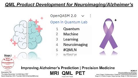 QML Product Development for Neuroimaging, Alzheimer’s