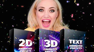 AEJuice - Animation Presets Bundle (2D, 3D and Text)