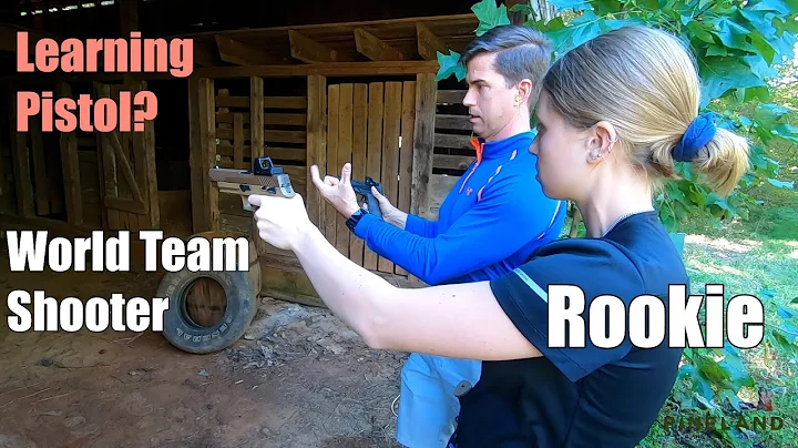 World-class Shooter Teaches Left-handed Person How To Shoot A Pistol