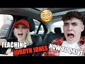 Teaching Jordyn Jones How To Drive! | Zach Clayton