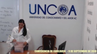 09-Sep-2018 Conferencia de Equilibrio