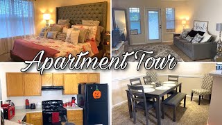 MY FIRST FULLY FURNISHED APARTMENT TOUR AT 18 !! | vlogtober day 25