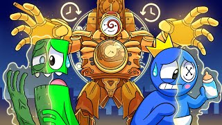 An Clockman Vs. Rainbow Friends Skibidi Animation