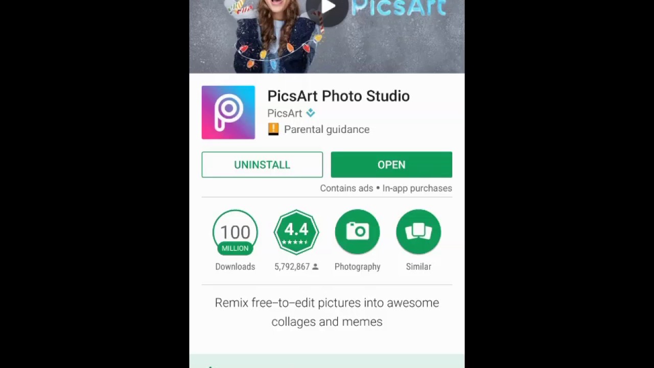 Picsart Photo Studio For Android Transform Your Photos Into Collage Maker And More Youtube Picsart Photo Studio For Android Transform Your Photos Into Collage Maker And More Youtube
