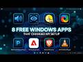 8 Free Windows Apps That Completely Changed My Setup