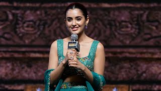 Malvika Sharma Cute Speech At Bhimaa Movie Pre-Release Event Gopichand, Malvika Sharma Fp