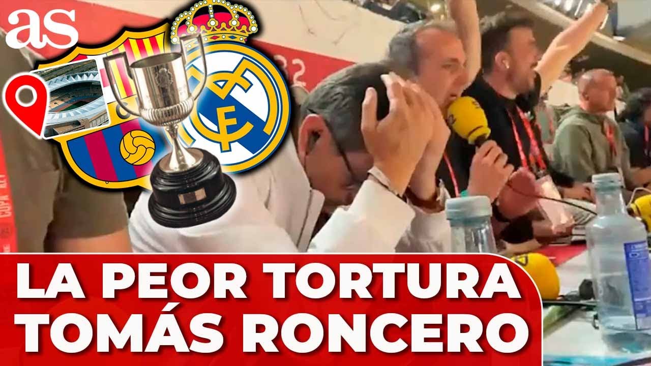 LA PEOR TORTURA para RONCERO: perder la COPA con MAZAZO en el 115 en el BARCELONA 3 - REAL MADRID 2