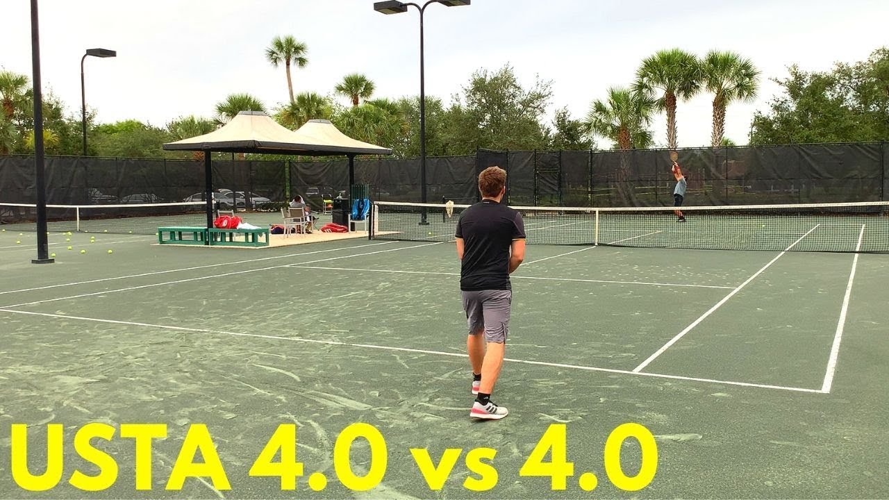 USTA Rated 4.0 Men's Singles - Clay Court Tennis Match | 4K - YouTube