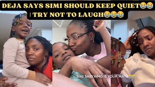 Deja, Simi & AdekunleGold at funny family time😂 | Try not to laugh😂😂