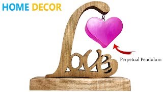 DIY Gif Love for to make a Gif Love with Epoxy and Wood Home Decor