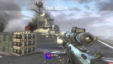 Insane Cross map Noscope for Final Killcam