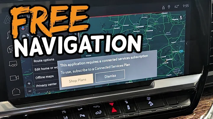 Paywall Hack on GM 13.4" Infotainment System for Free Navigation
