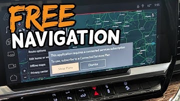 Paywall Hack on GM 13.4" Infotainment System for Free Navigation