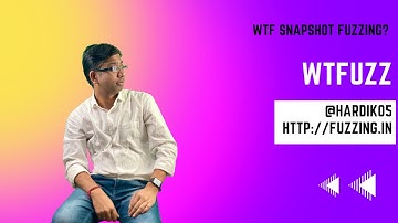 Snapshot Fuzzing with WTF Fuzzer