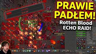 I ALMOST DIED in the NEW Echo Raid! Rotten Blood! - Test server?