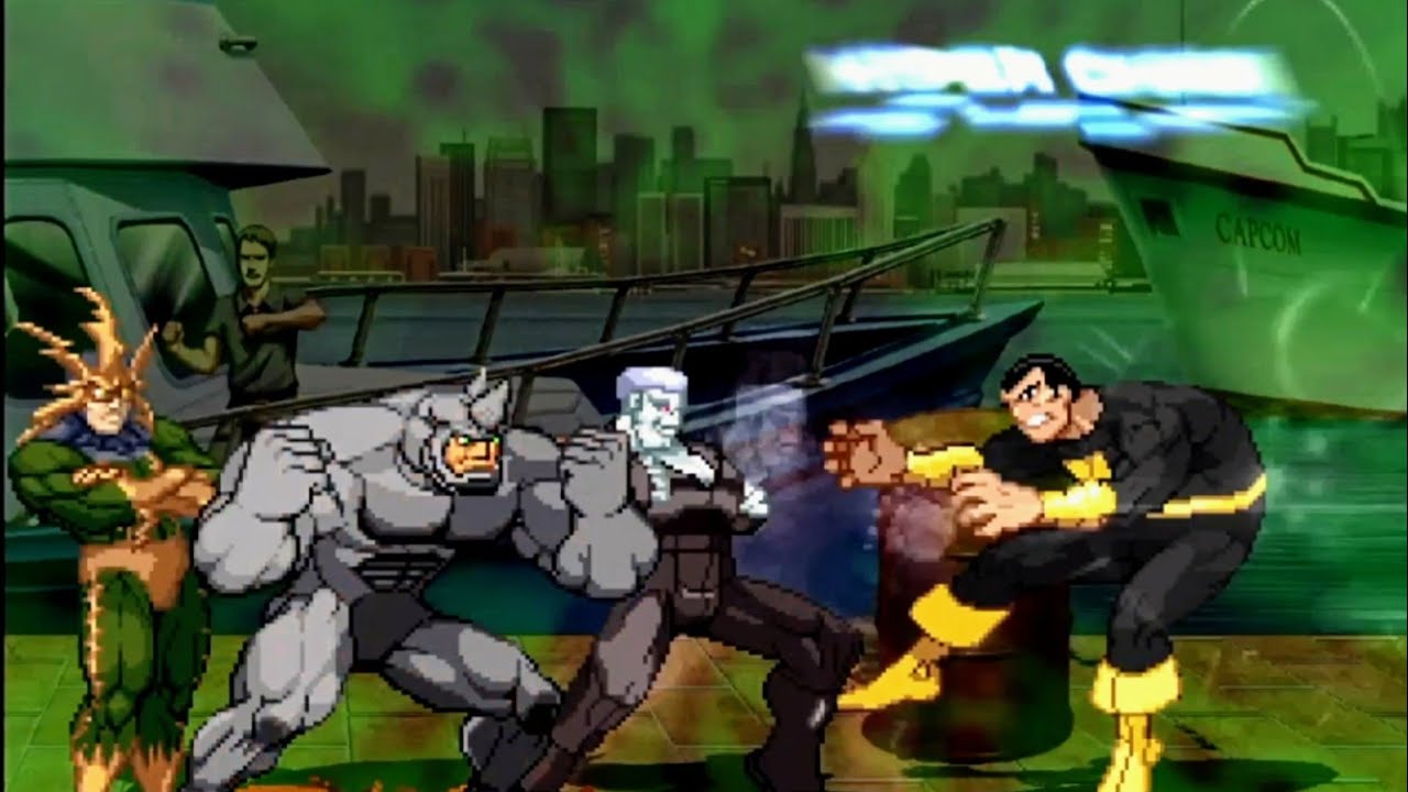 Electro vs Black Adam MUGEN - YouTube