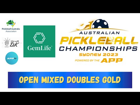 2023 GemLife Australian - Open Mixed Doubles Gold