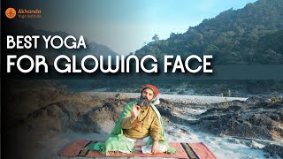 Best Yoga for Glowing Face | Face Glowing Yoga | Get Glowing Aura with Yogrishi Vishvketu screenshot 5