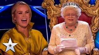 unforgettable audition the judges get a royal roasting from