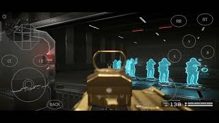 Playing warface in mobile with Touchscreen