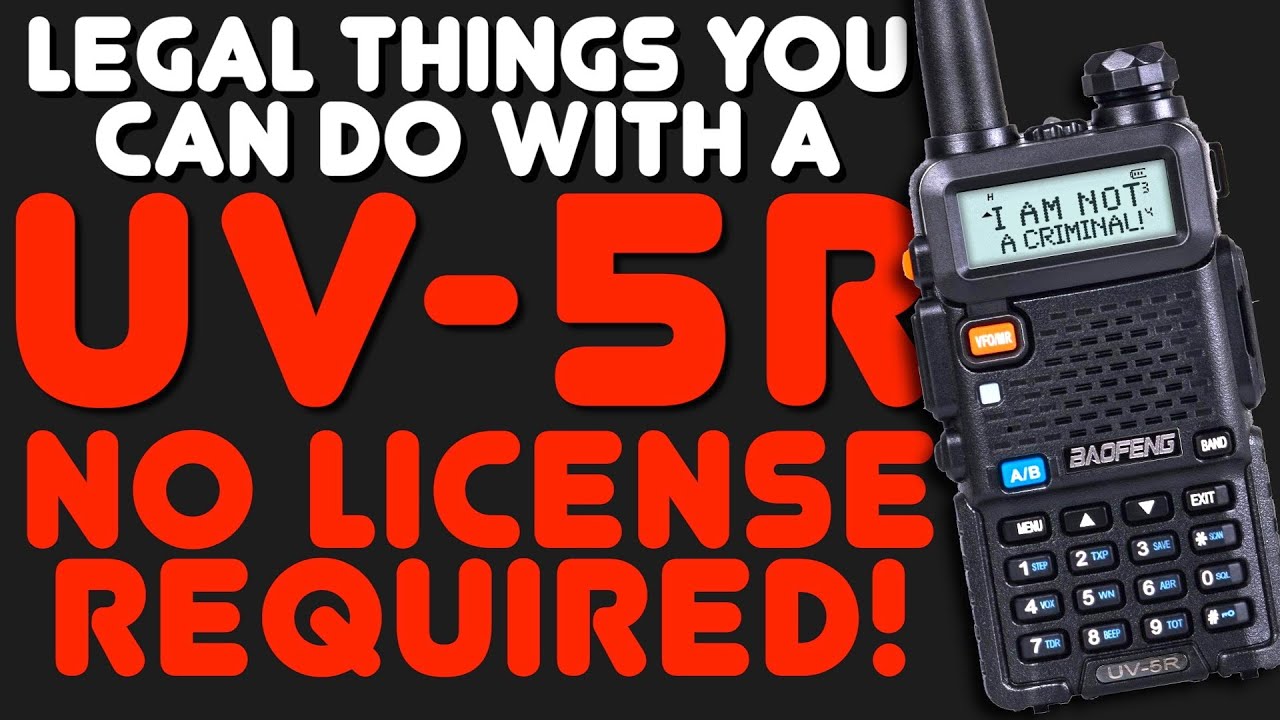 The UV-5R Explained For Beginners - Full Overview Of The Baofeng UV5R &  What The UV-5R Buttons Do 