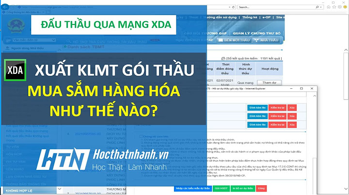 Giá trị hàng hóa đưa ra đấu thầu năm 2024