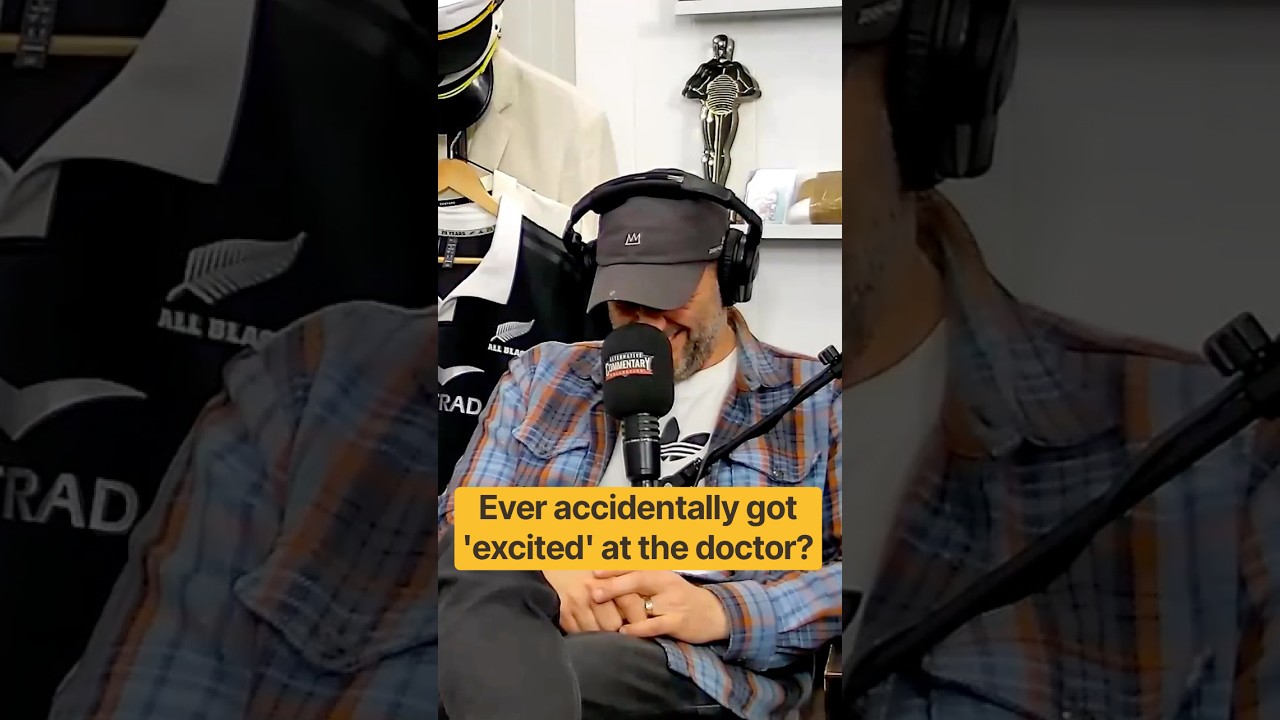 "Have you ever accidentally got 'excited' at the doctor?"