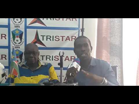 مايكل دانيال رئيس لجنة المنتخبات الوطنية بإتحاد جنوب السودان لكرة القدم في تصريح لوسائل الإعلام