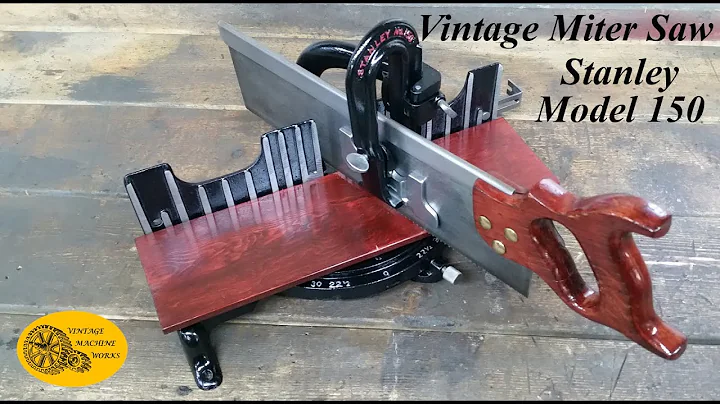 Vintage Stanley Miter Saw [Restoration]