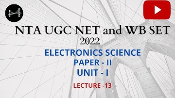 Lecture-91 Extrinsic Fermi Level Position Equation. Electronics Science, Paper-II. UNIT- I.
