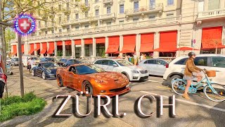 Switzerland Zurich ✨ Stroll from Bahnhof, Zurich Lake to Bahnhofstrasse & Zürich`s  Venice 4K