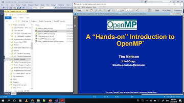 Demo OpenMP under MS Visual Studio