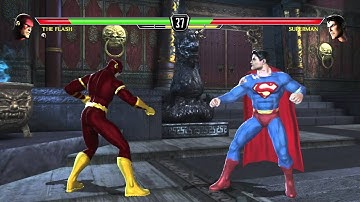 Mortal Kombat vs DC Universe - Arcade mode as The Flash