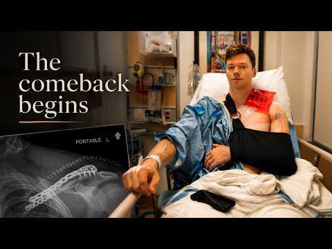 How they fixed my broken collarbone!!
