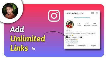 How To Add Multiple Links In Instagram Bio In Telugu