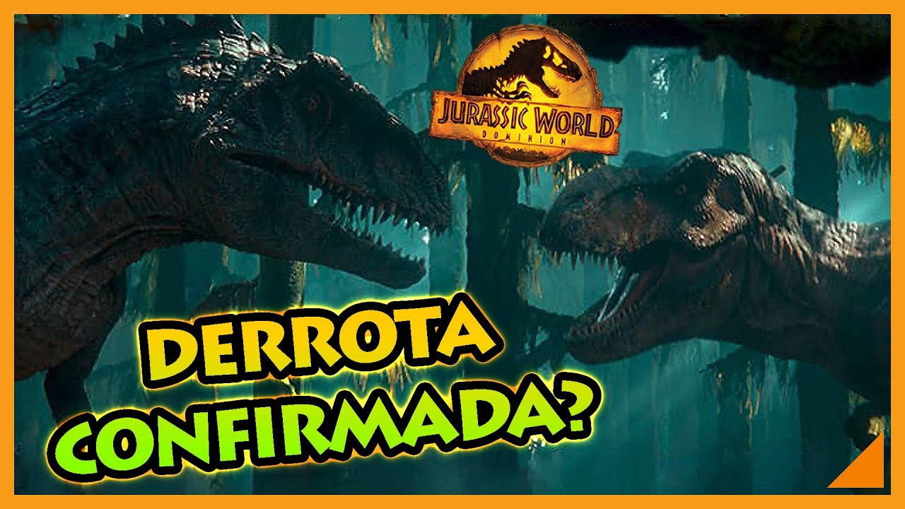 JURASSIC WORLD DOMINION Giganotossauro vs T-rex Logo no Início! [NOVO  TRAILER E NOVOS VAZAMENTOS] 