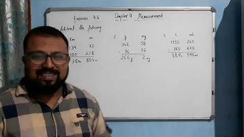Class 4 Chapter 9 Measurement / Exercise 9.6/ Q.A/ ncert.mp4