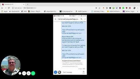 How and Why You Should Make an SMS Text Business Card by Rick Kirkham of InHomeComputerHelp